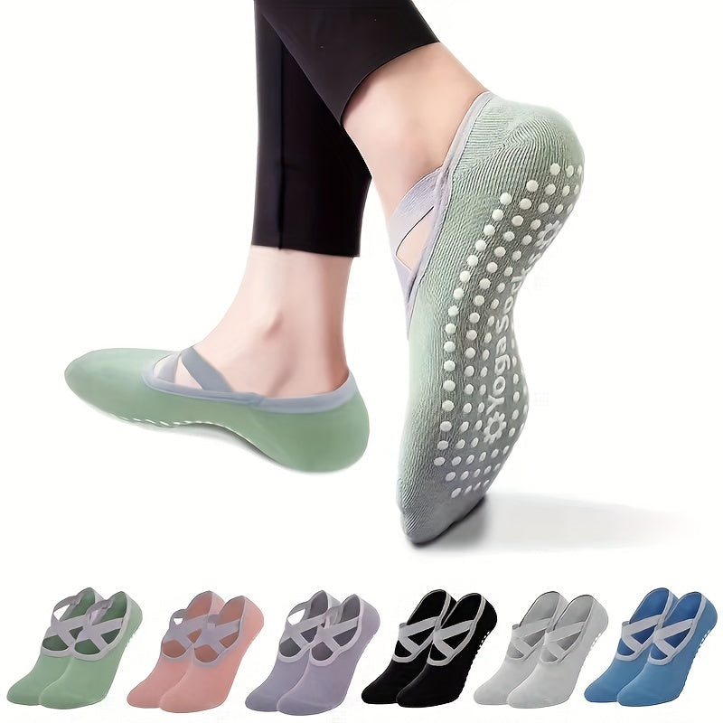 Yoga Socks Cross Strap Dance Socks Non slip Sports Socks