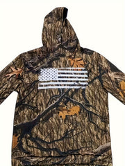 Skull And Brach 3D Print Hoodie For Men