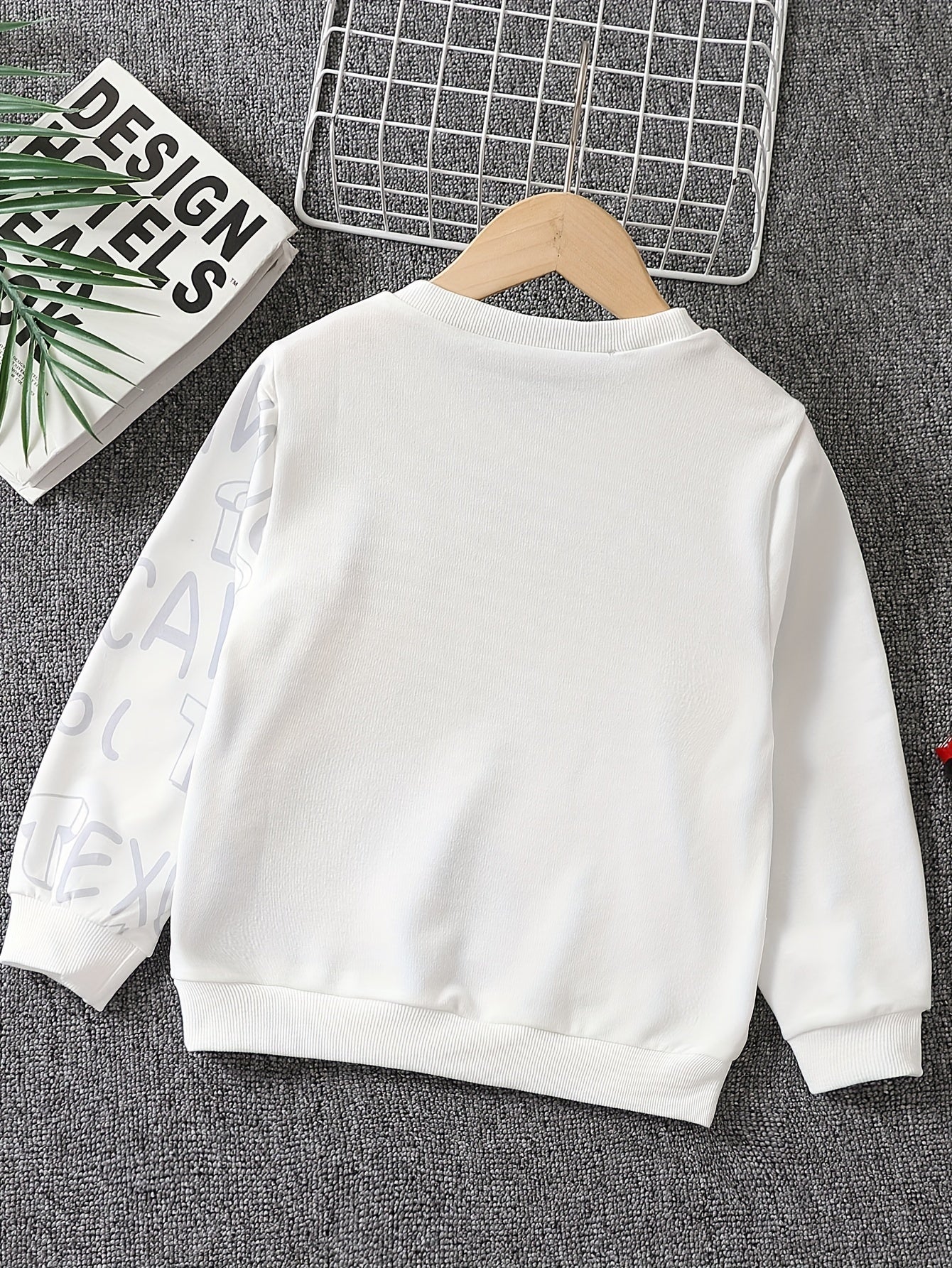 Cartoon Construction Car 3D Print Boys Sweatshirt