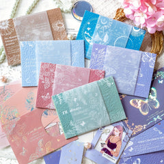 15pcs Peninsula Garden Series DIY Notepad, Journal Decorations