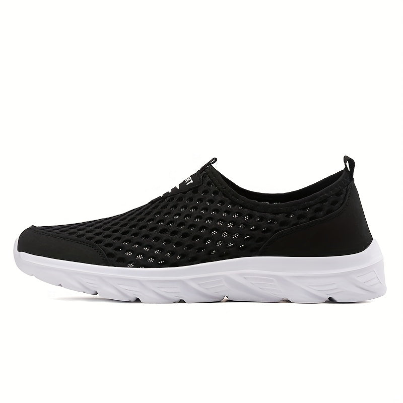 Men's Lightweight Mesh Slip On Shoes For Traveling