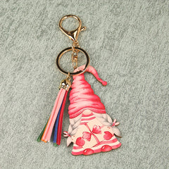 Christmas Resin Pendant Keychain for Car Keys Backpacks Wallets