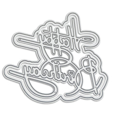 Happy Birthday Metal Cutting Die Mould Scrapbook Decoration