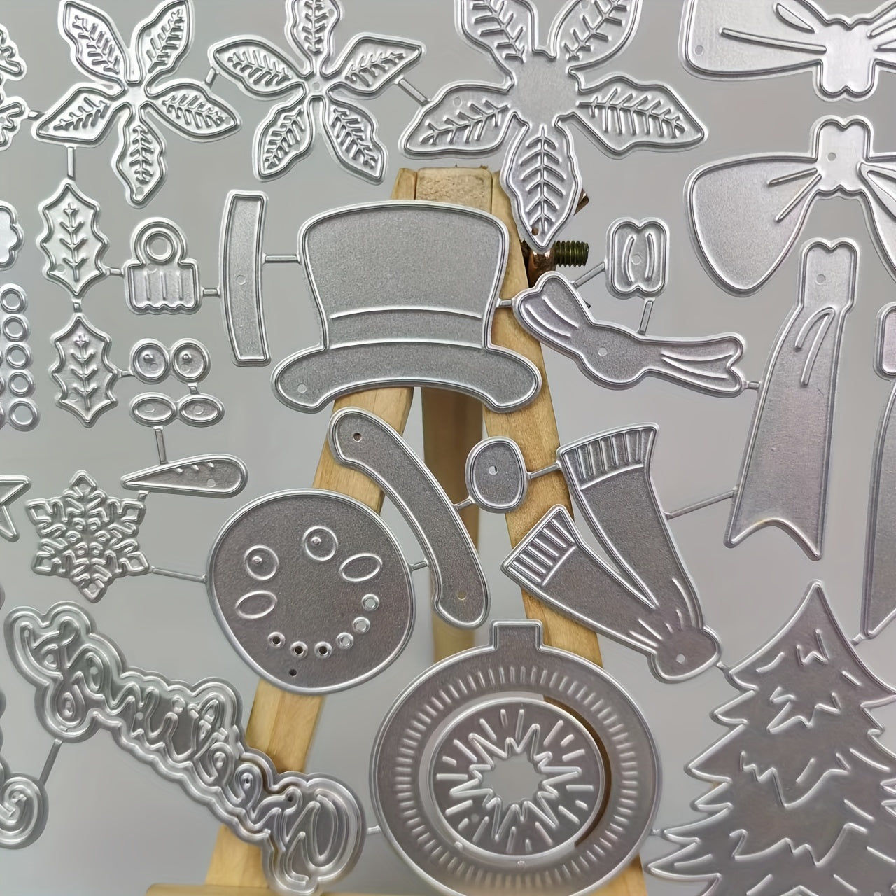 1Pc Christmas Snowman Metal Cutting Dies For Scrapbooking