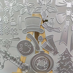 1Pc Christmas Snowman Metal Cutting Dies For Scrapbooking