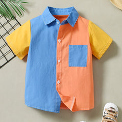 Boys Button Down Collar Shirts