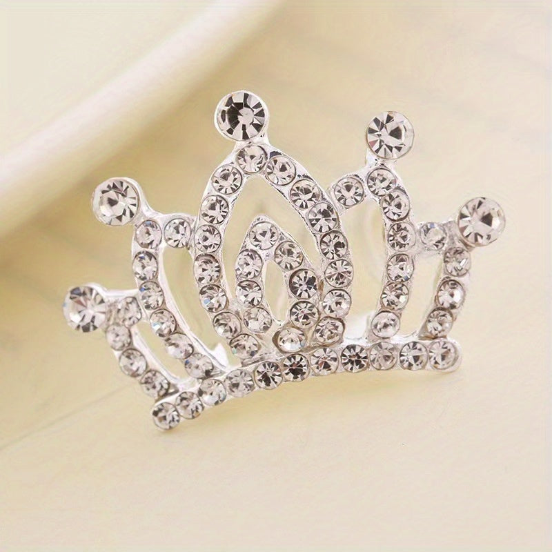 Crown Hair Comb Decorative Hair Accessories for Girls