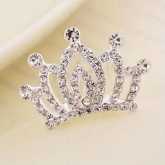 Crown Hair Comb Decorative Hair Accessories for Girls