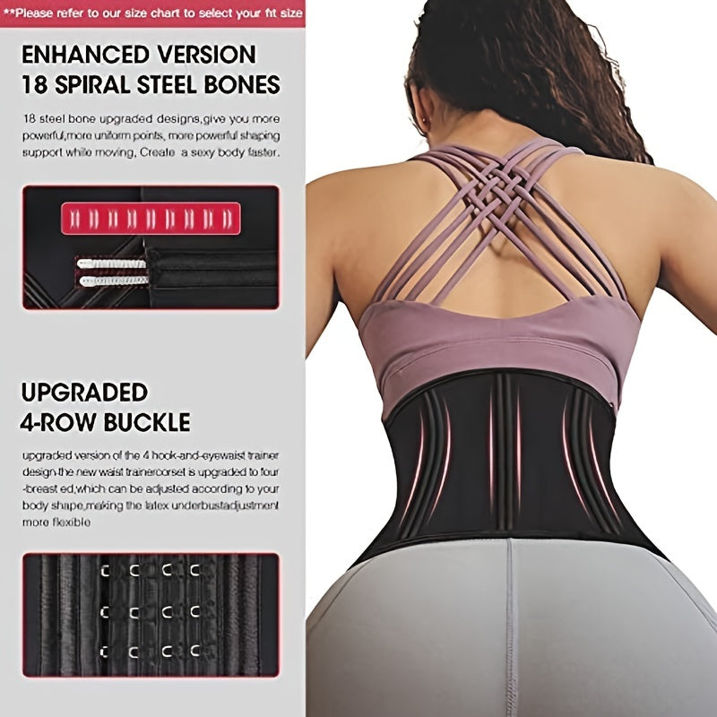 Compression Waist Trainer Belt for Men Women