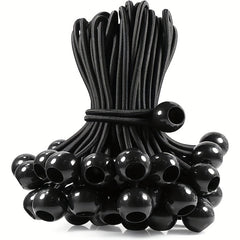 Heavy Duty Ball Bungee Cords 25pcs for Shelter Gazebo Camping Tent Cargo Yard