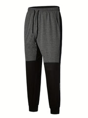 Men's Block Joggers for Spring & Fall Outdoors