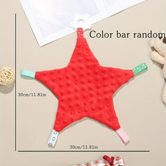 Pentagram Comforting Towel Red Khaki with Silica Gel Molar