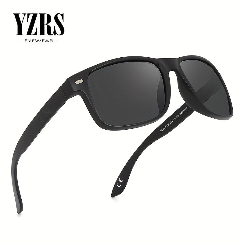 Men's Vintage Square Polarized Sunglasses UV400