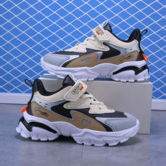Boys Lightweight Soft Sole Sneakers Breathable Non Slip Hook & Loop Casual Shoes