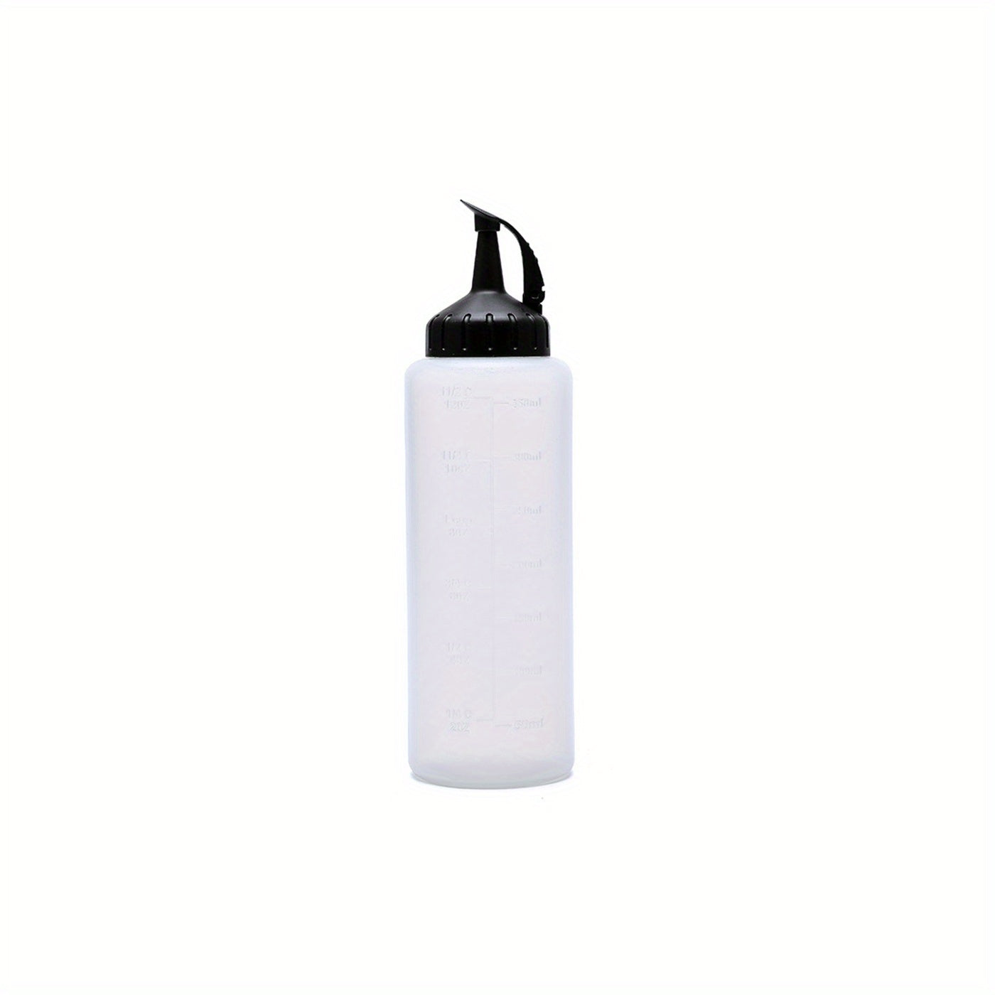 2 Pcs Squeeze Bottle Set 6Oz 12Oz for Condiments, Syrups, Dressing