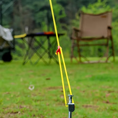 4pcs Tent Wind Rope Fixing Buckles Aluminum Alloy Rope Adjuster