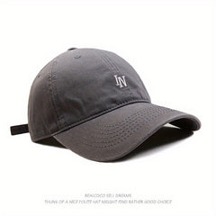 Embroidery Casual Baseball Cap Lightweight Sun Hat Adjustable Unisex Sports Dad