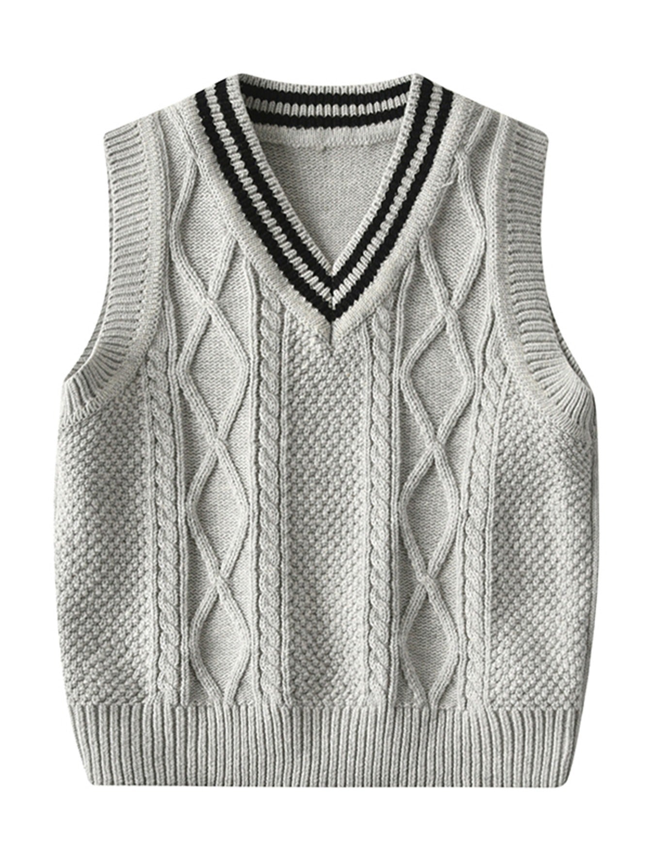 Kids Sleeveless V Neck Sweater Vest Top