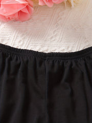 Girls 3 Piece High Waist Sweatpants Long Sports Jogger Pants