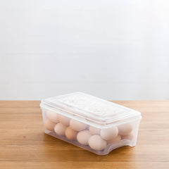 Fridge Organizer Box With Lid Reusable Food Storage Containers