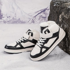 Women's Plush Lined Thermal High Top Sneakers
