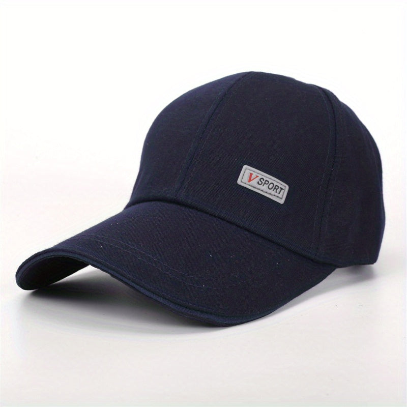 Unisex Hat Plain Curved Sun Visor Hat Outdoor Dustproof Baseball Cap