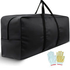 600D Oxford Cloth Reusable Grocery Bag Large Capacity Foldable Tote Bag