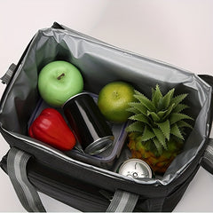 Large Capacity Picnic Insulation Bag Portable Lunch Bag Thickened Oxford Cloth