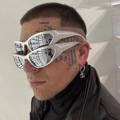 Punk Hip Hop Sunglasses for Men Women