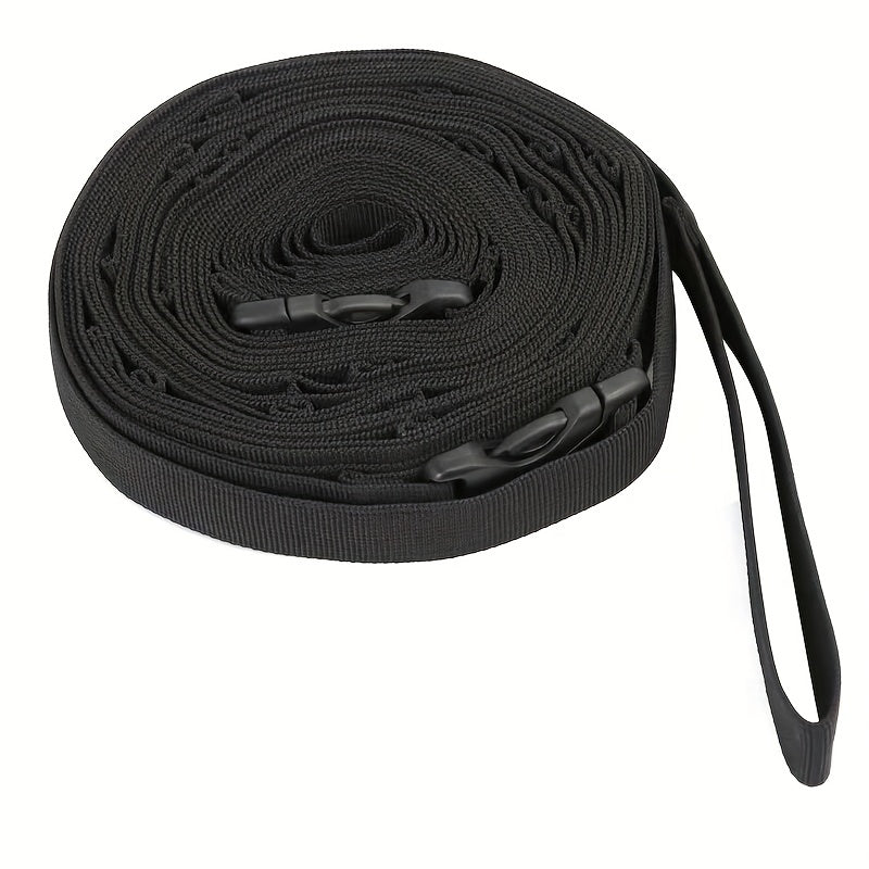 Outdoor Camping Clothesline With 19 Hooks and Mountaineering Buckle