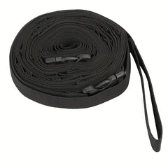 Outdoor Camping Clothesline With 19 Hooks and Mountaineering Buckle