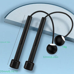 Anti-skid Weighted Jump Rope for Fitness Exercise