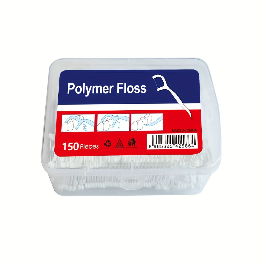 150 Dental Floss Sticks High Tensile with Storage Box