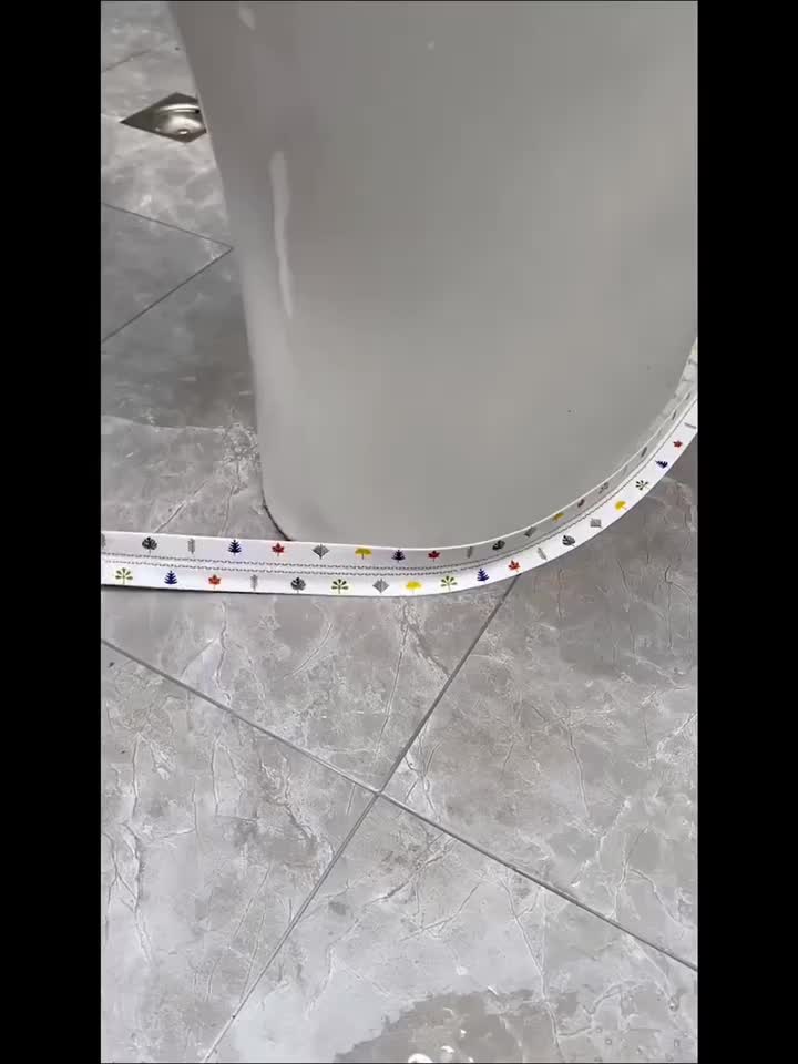 5m Cartoon Caulk Strip Self Adhesive Tape for Kitchen Bathroom Sealing