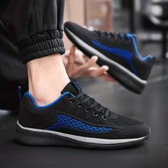 Men's Lace up Sneakers Athletic Shoes Lightweight Breathable Running Shoes