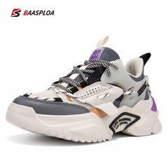 Women's Chunky Sneakers Letter Detail Running Comfortable Sports Shoes