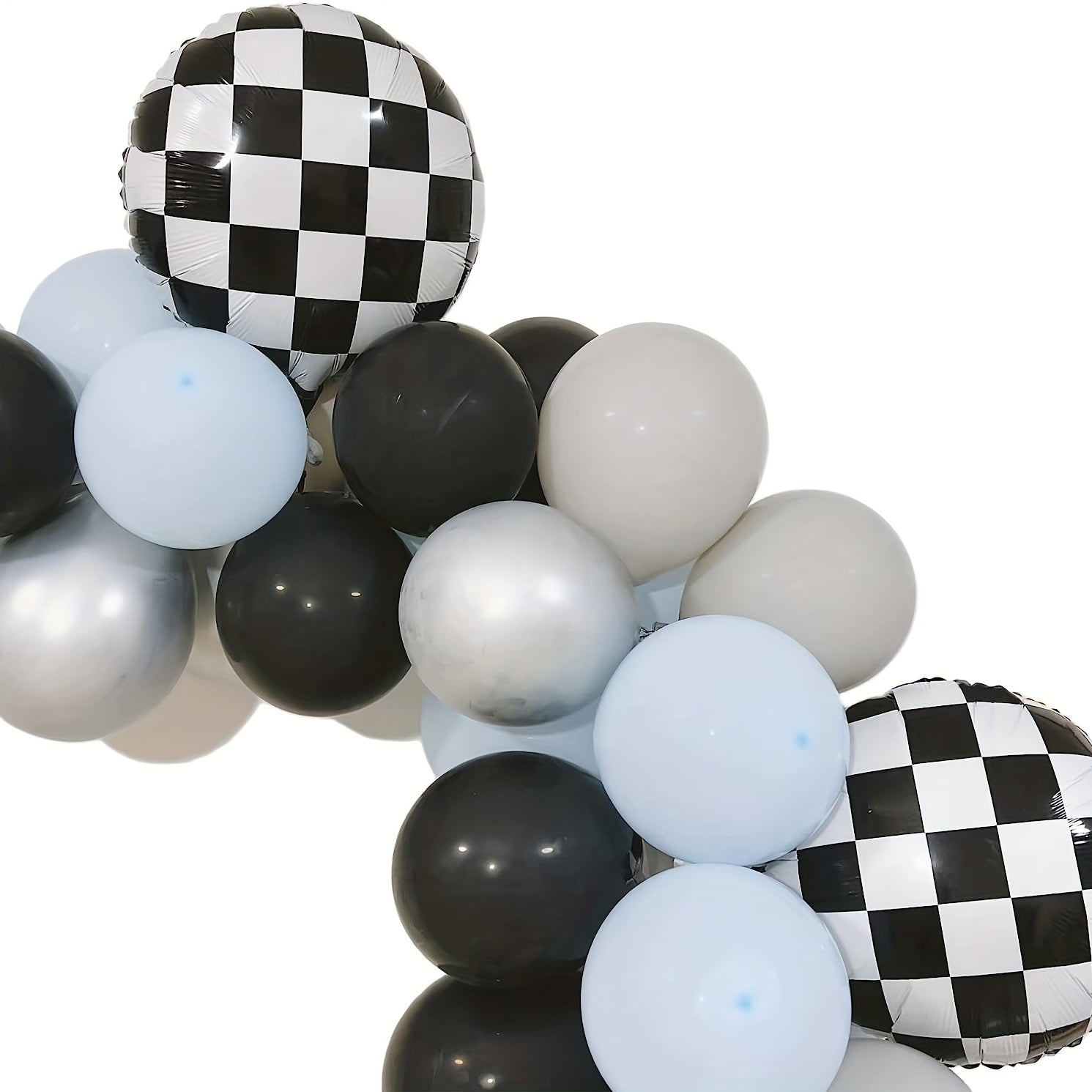 94pcs Race Car Balloons Garland Kit Racing Cars Theme Party Supplies