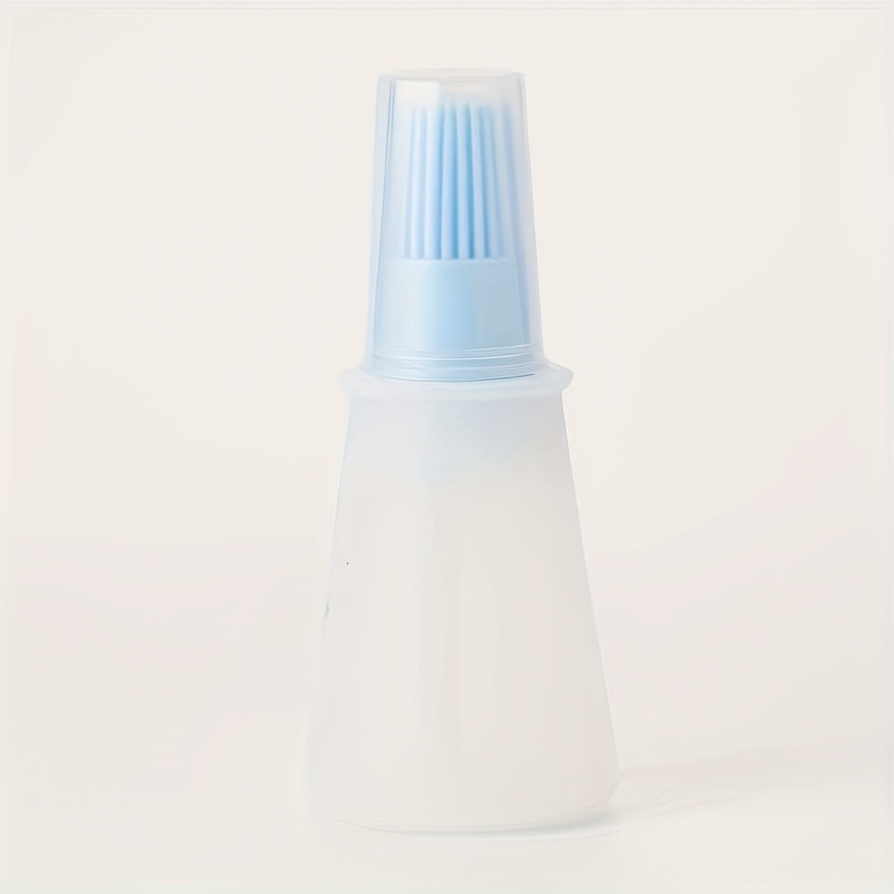 Flat Bottom Silicone Grill Bottle Brush for BBQ Cooking Baking