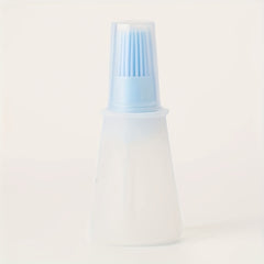 Flat Bottom Silicone Grill Bottle Brush for BBQ Cooking Baking