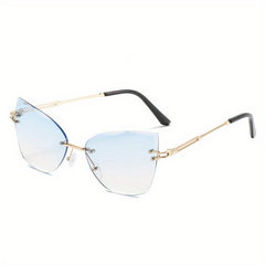 Cat Eye Gradient Lens Sunglasses UV400