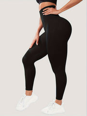 Adjustable Yoga Leggings Tummy Control High Waist Stretch Pants