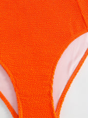 Ribbed Crop Tank Top & Panty Swimsuit Set