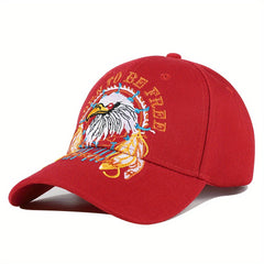 Embroidered Eagle Truck Hat Adjustable Sun Protection Baseball Cap
