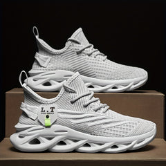 Men's Knitted Breathable Comfy Sneakers For Running