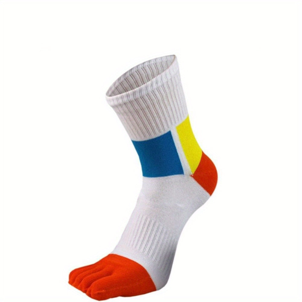 Cotton Five Toe Sports Socks for Men