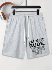 Men's Comfy Casual Drawstring Shorts