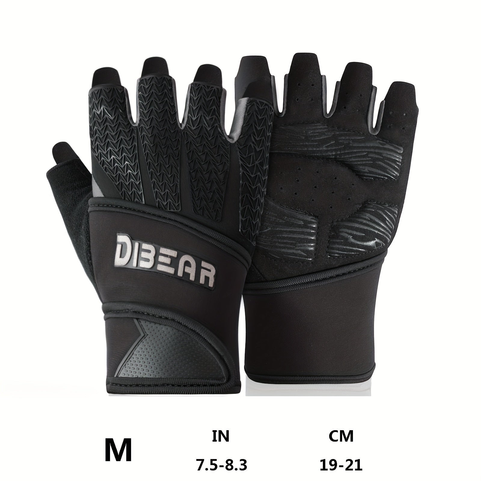 Non slip Fitness Training Gloves Breathable Wear resistant Half Finger Gloves