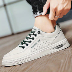 Men's Lace-up Skate Shoes with Cushioning and Traction