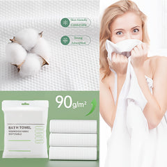 2pcs Disposable Bath Towels Set Upgraded and Thickened Travel Towel