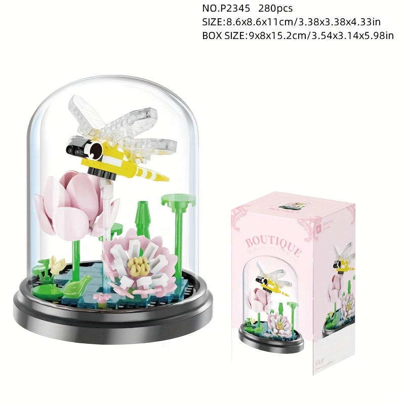 6 Colors Insect Park Building Blocks Set Fun Construction Toys